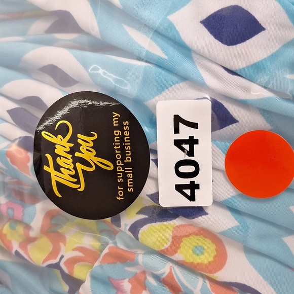 Ruby Rd. Patio Placement Printed Venezia Boho Coastal Relaxed Fit Maxi Dress-1X - Picture 14 of 14